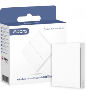 Aqara Interruttore/Pulsante remoto doppio Smart senza fili H1