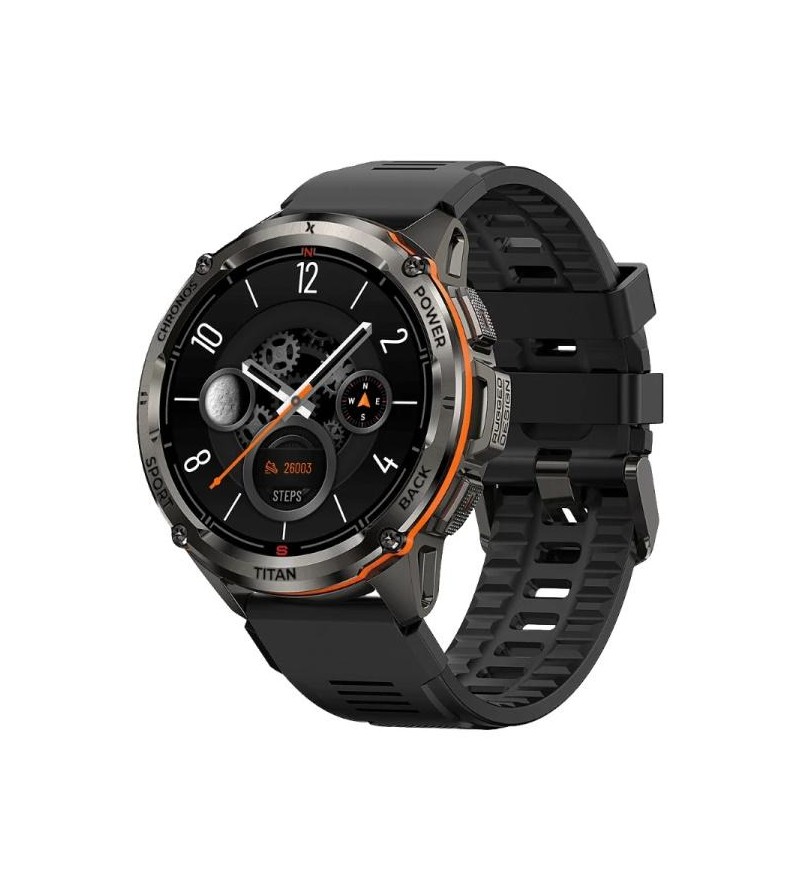 Smartwatch Maxcom FW111 Titan Chronos Con GPS Nero