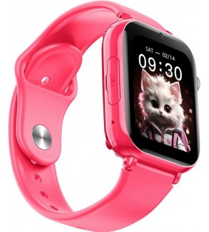 Smartwatch FW59 Kiddo 4G Nano Sim Rosa GPS S.o.s. e Videochiamate