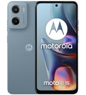 MOTOROLA E15 64GB Misty Blue-BRAND