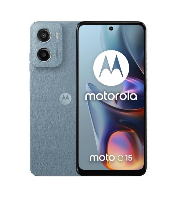 MOTOROLA E15 64GB Misty Blue-BRAND