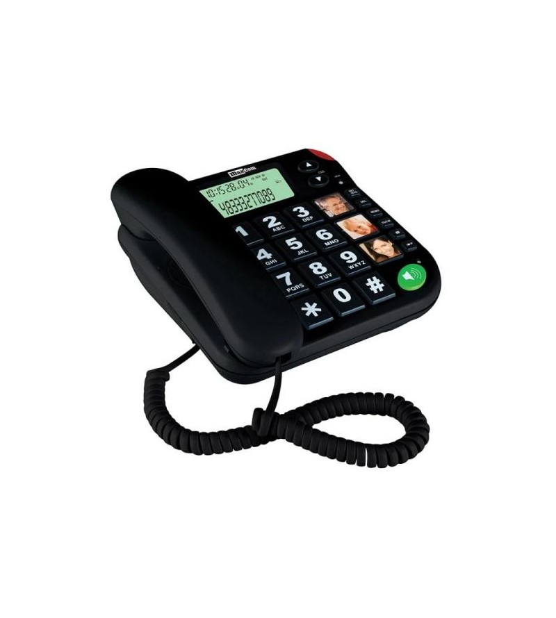 Telefono Fisso MAXCOM KXT480 Nero