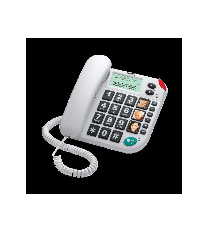 Telefono Fisso MAXCOM KXT480 Bianco