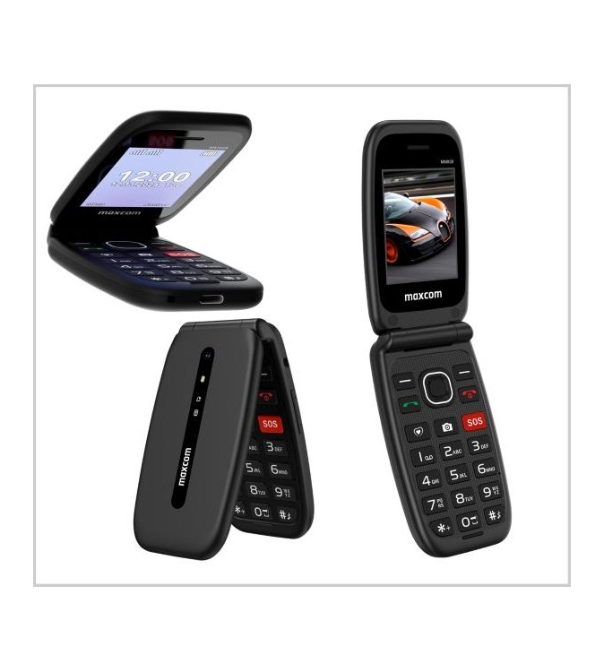 Telefono MAXCOM Comfort MM828 4G Nero