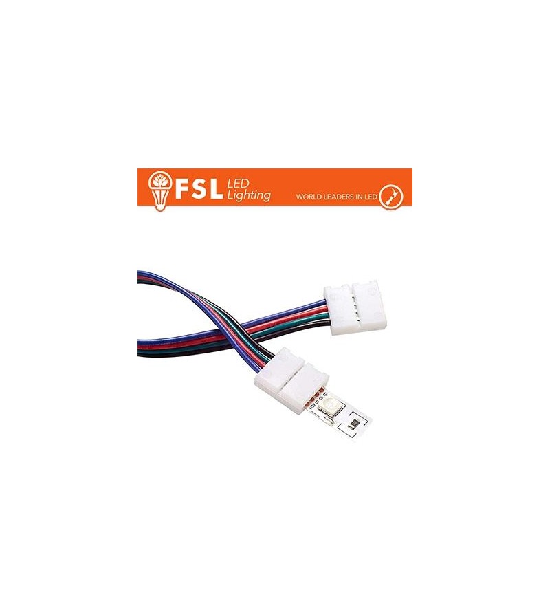 Connettore rapido 2END per strip 10mm LED RGB