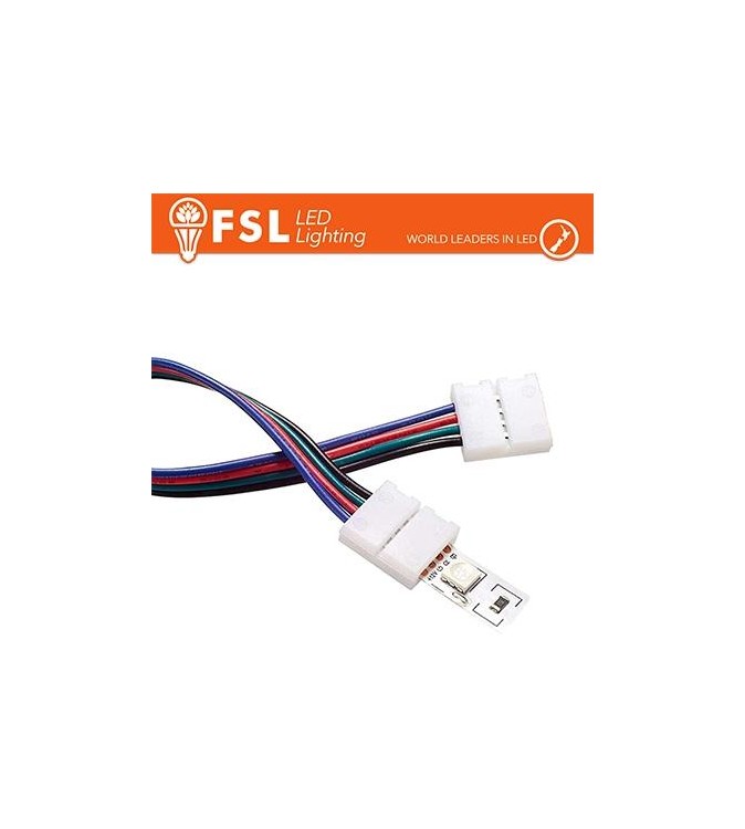 Connettore rapido 2END per strip 10mm LED RGB