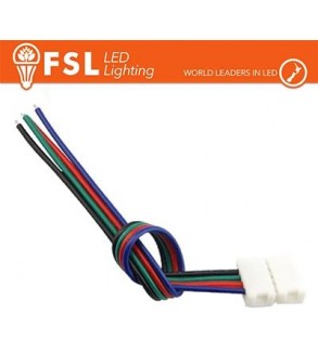 Connettore rapido END per strip 10mm LED RGB