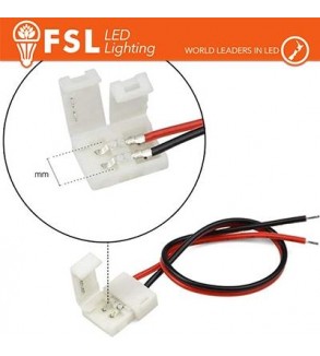 Connettore rapido END per strip 10mm LED monocolore