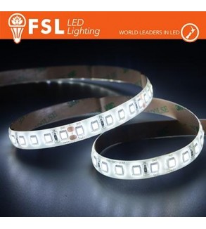 Striscia LED 5m IP65 SILICON 2835 24V - 12W/m 120led/m 4000K