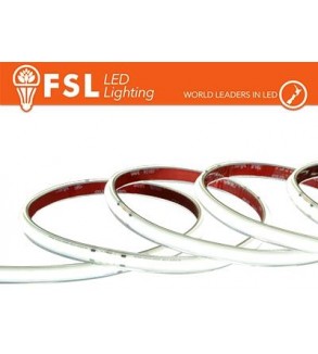 Striscia LED COB 5metri - IP65 6500K 24V 15W/m 1500lm/m CRI90