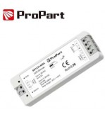 Ricevitore DIM RF LED 1 Canale - 8A, 5-36VDC, con Pulsante, RF2.4G 