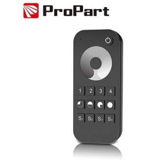 Telecomando RF 1 Canale - 4 Zone, 4 Scene, Touch Wheel, RF2.4G
