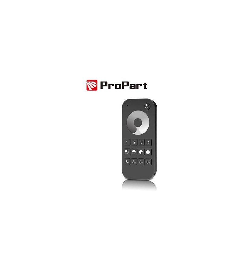 Telecomando RF 1 Canale - 4 Zone, 4 Scene, Touch Wheel, RF2.4G