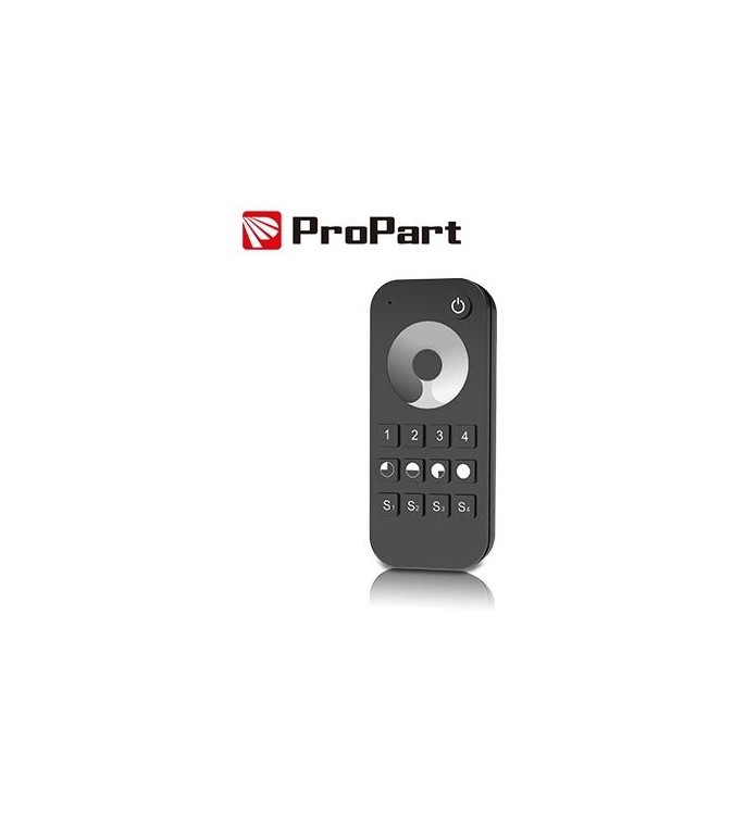Telecomando RF 1 Canale - 4 Zone, 4 Scene, Touch Wheel, RF2.4G
