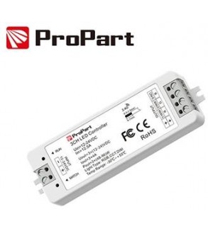 Ricevitore DIM RF 3 Canali - 12/24V DC, 4A/Canale