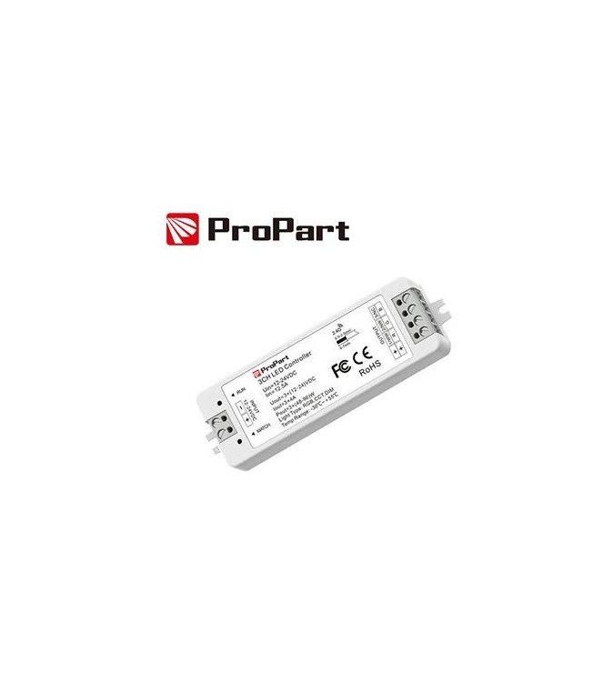 Ricevitore DIM RF 3 Canali - 12/24V DC, 4A/Canale