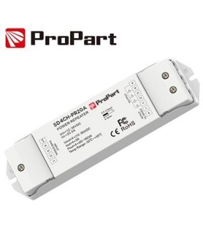 Amplificatore RGB/RGBW 20A (4 canali da 6A) 12-36V