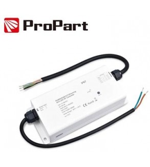 Ricevitore Controller RGB/RGBW IP67 - 4 Canali, 5A/Canale, 12-36V DC RF