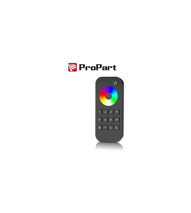 Telecomando RF RGB/RGBW - 4 Zone, 2 Scene, con Touch Wheel