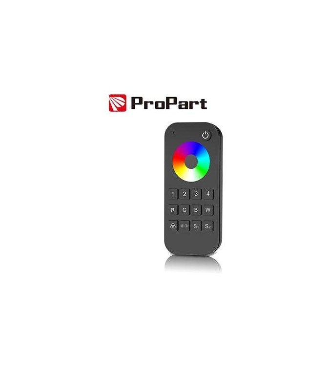 Telecomando RF RGB/RGBW - 4 Zone, 2 Scene, con Touch Wheel