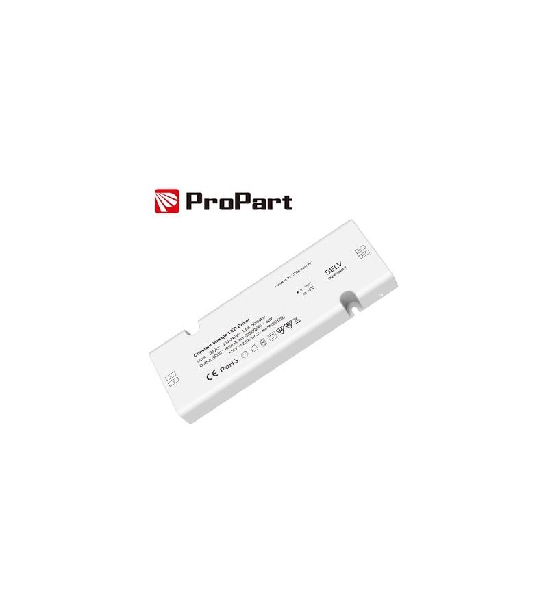 Driver LED 1CH 60W 24V a tensione costante
