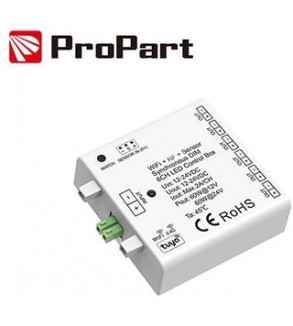 Box controllo sincrono 6CH Dim 12-24VDC, WiFi - RF - Sensor
