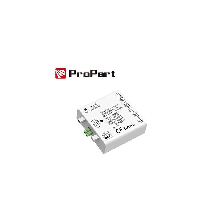 Box controllo sincrono 6CH Dim 12-24VDC, WiFi - RF - Sensor