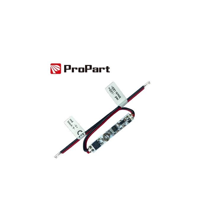 Dimmer interruttore touch 1 canale - MAX 24V/76W