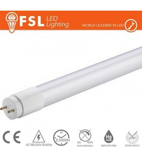 T8 LED Tubo Vetro - 14W 1200LM 6500K 90cm