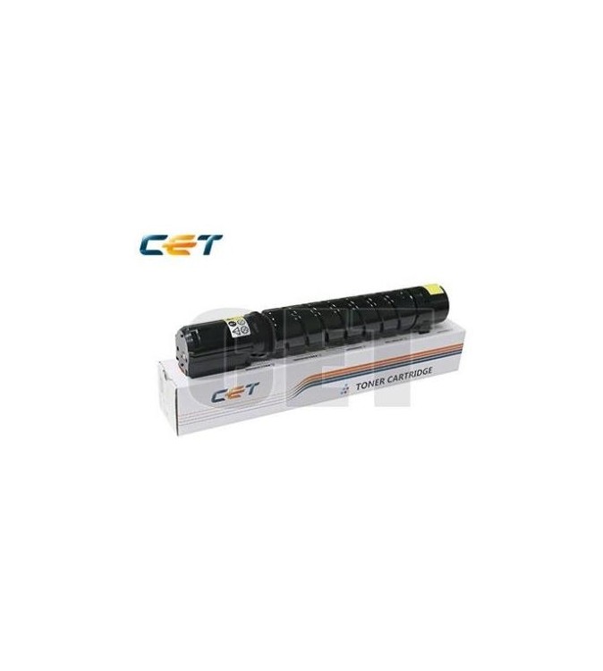 CET Yellow Canon C-EXV55 CPP Toner Cartridge-18K 2185C002AA