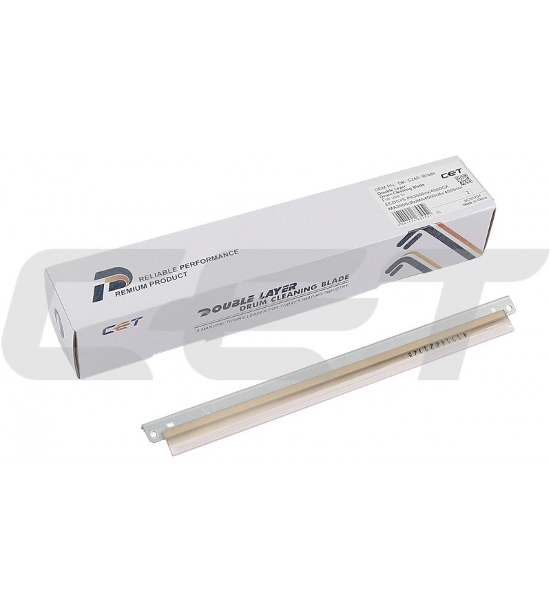 CET Double Layer Drum Cleaning Blade KYOCERA PA3500cx -200KDK-5240-Blade