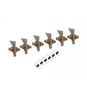 6xUpper Picker Finger W/Spring KM3050,KM4050,KM50502BL20080