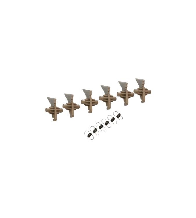 6xUpper Picker Finger W/Spring KM3050,KM4050,KM50502BL20080