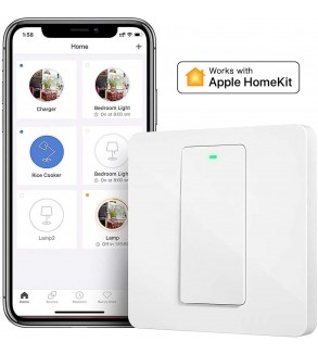 Meross Interruttore a parete Wi-Fi Smart - 220V / 1 WAY - Apple HomeKit