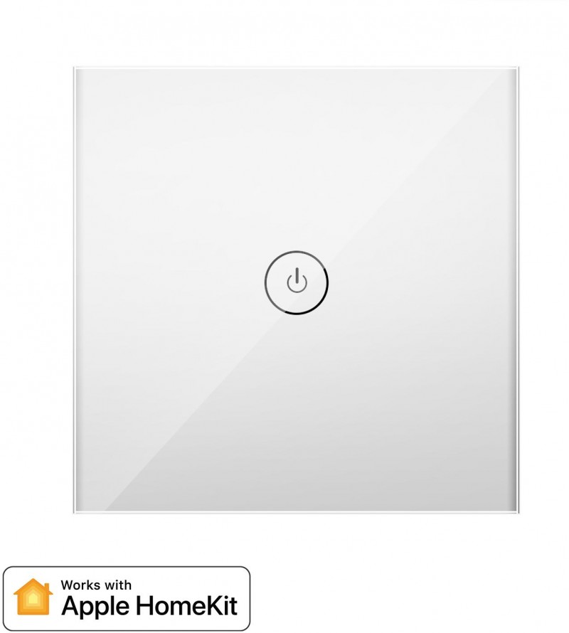 Meross Interruttore a parete Wi-Fi Smart - 220V / 1 WAY - TOUCH - Apple HomeKit