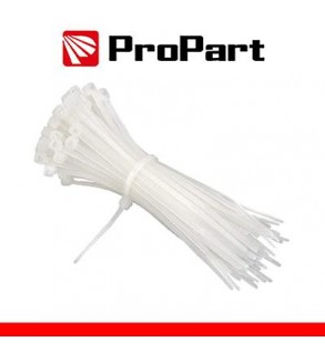 Fascette elettricista nylon 3,6x100mm Bianco 100pz