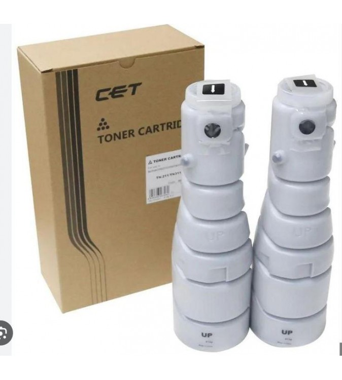 2xCET Konica Minolta TN-211/311-17K/ 413g 8938413, 893840