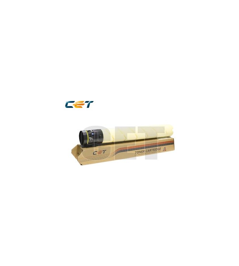 CET Minolta TN-321Y Toner Cartridge-Chemical -25K/514g