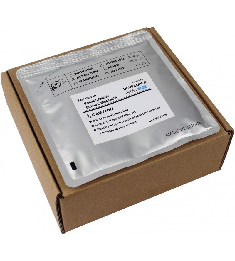CET Cyan Konica Minolta DV512C Developer (OEM) A2XN0KD