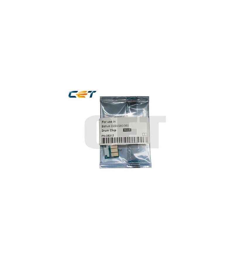 CET Drum Chip Black Konica Minolta Bizhub C220,C280,C360