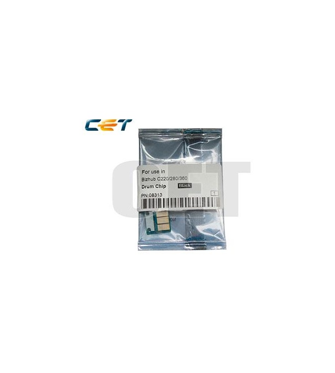 CET Drum Chip Black Konica Minolta Bizhub C220,C280,C360