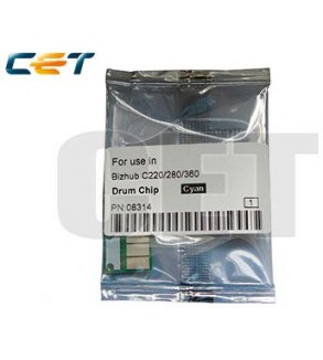 CET Drum Chip CMY Konica Minolta Bizhub C220,C280,C360