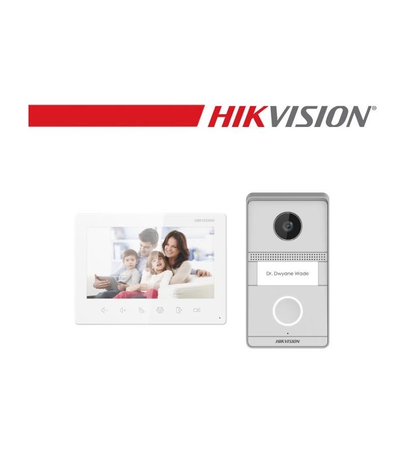 Hikvision Kit videocitofono analogico a 2 cavi - DS-KIS101-P/Surface