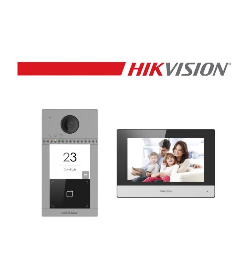 Hikvision Kit videocitofono IP Villa - DS-KIS604-P(C)