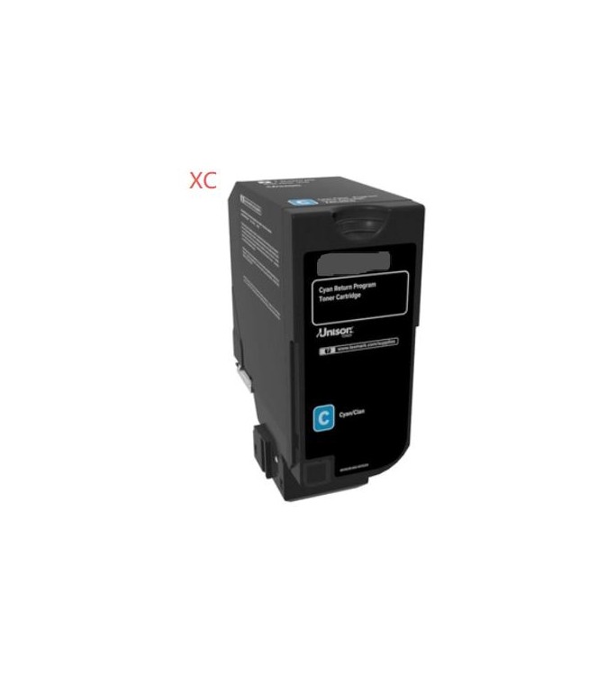 Cyan compatible para Lexmark CS632/CX635-11.7K