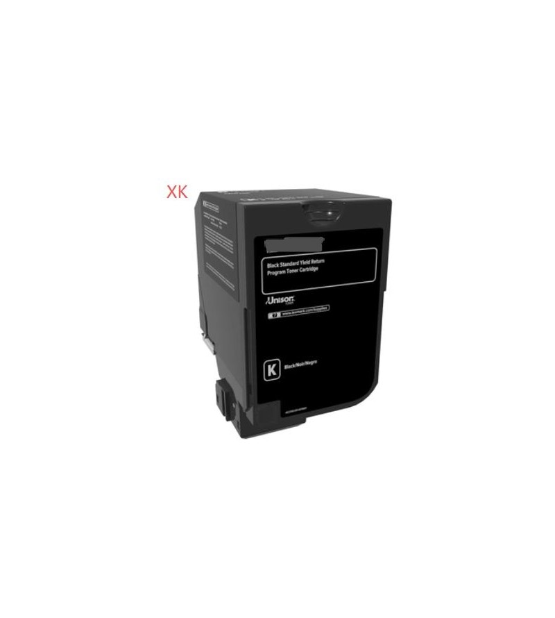 Black compatible para Lexmark CS632/CX635-20K