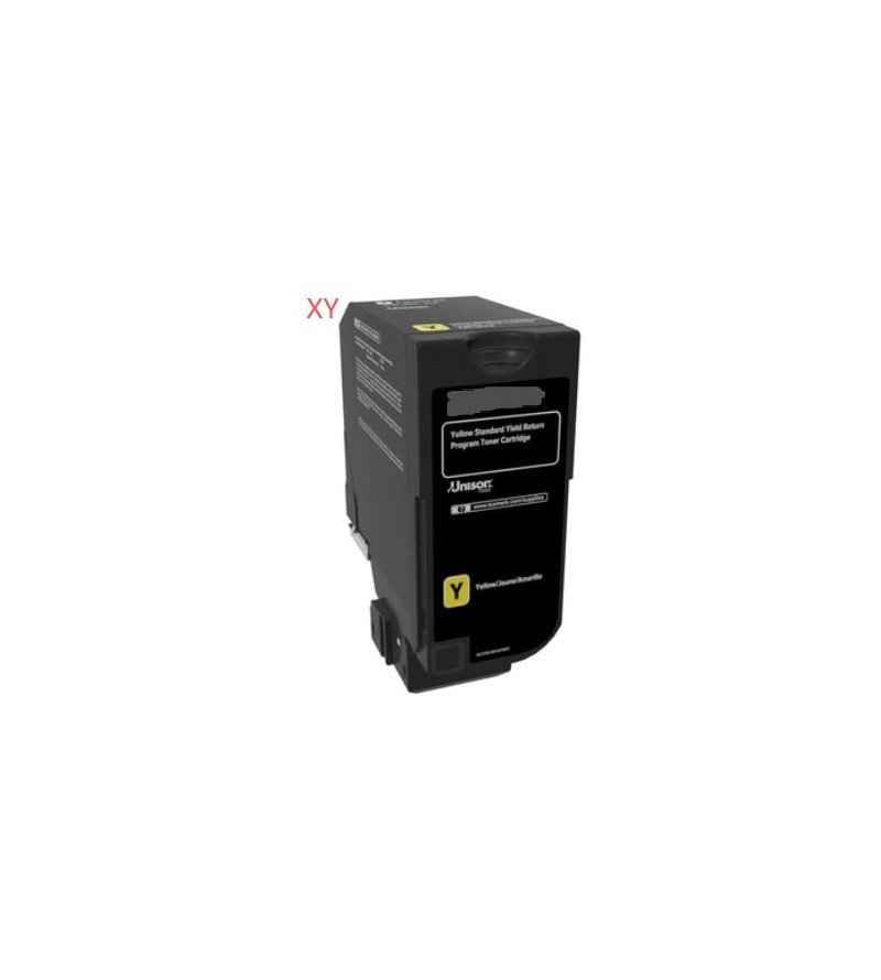 Yellow compatible para Lexmark CS632/CX635-11.7K