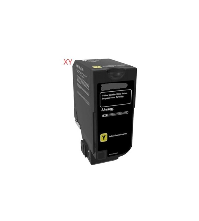 Yellow compatible para Lexmark CS632/CX635-11.7K