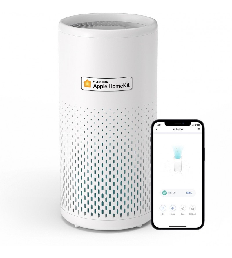 Meross Purificatore d'aria Smart Wi-Fi HEPA 13 Apple HomeKit