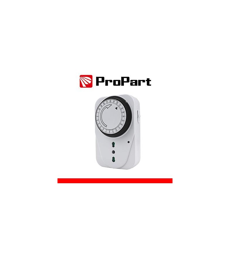 Timer analogico giornaliero Sp.16A - Pr. Bipasso 230V 3500W